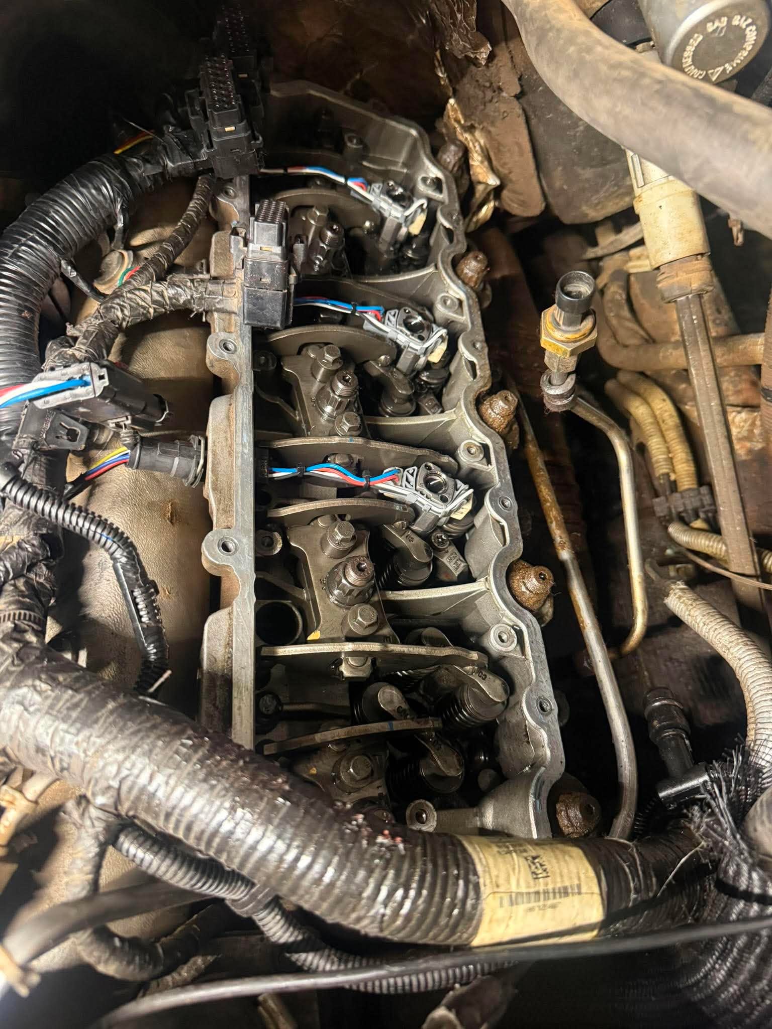 Diesel truck diagnostic repair