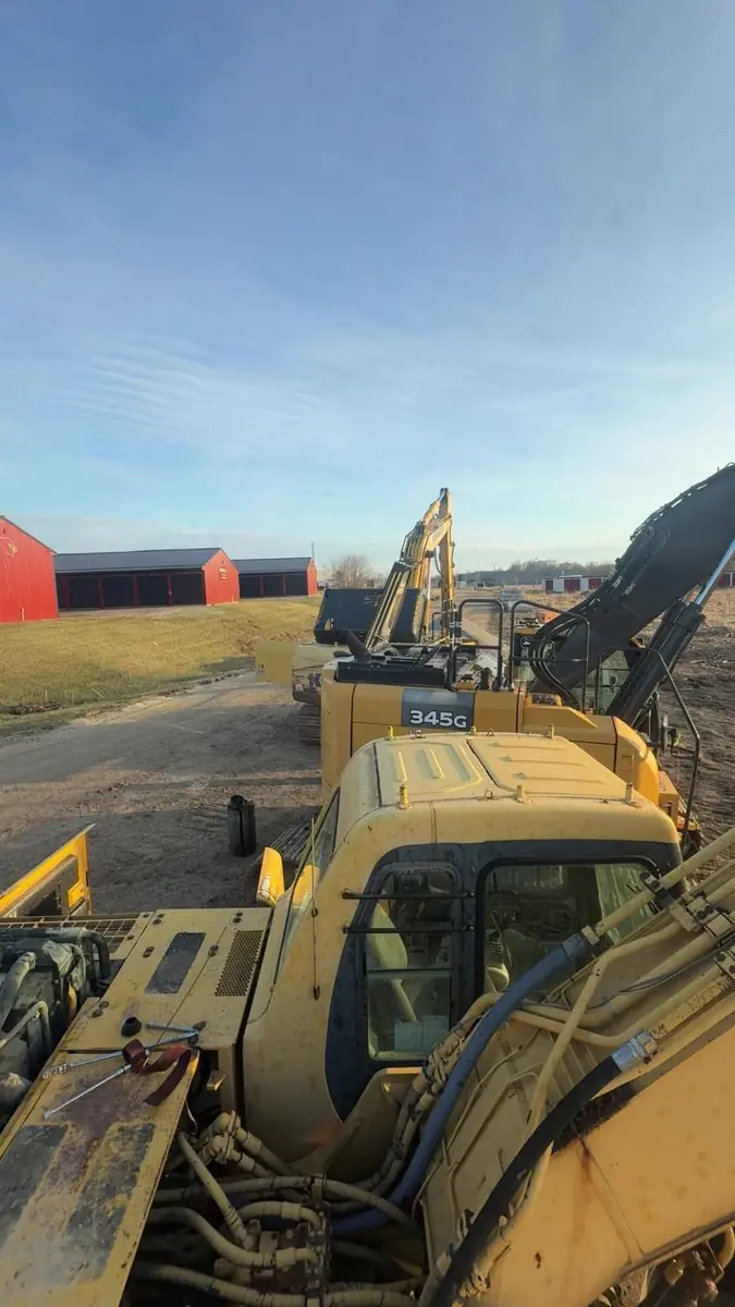 Heavy equipment repair in Arnold's Diesel Repair shop